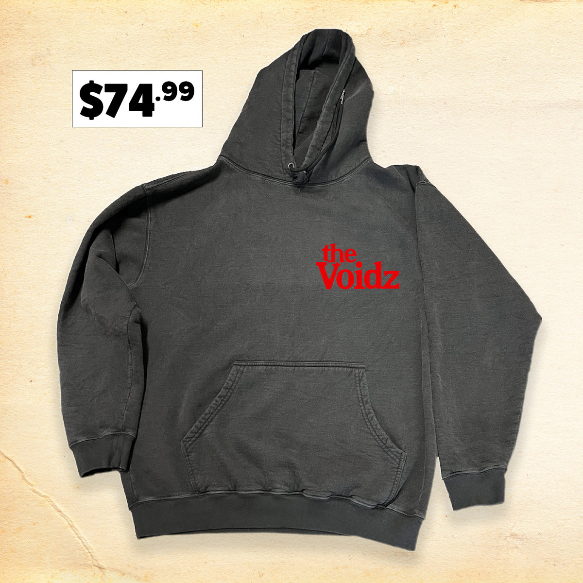 The Voidz Washed Red Logo Hoodie – Cult Records Store