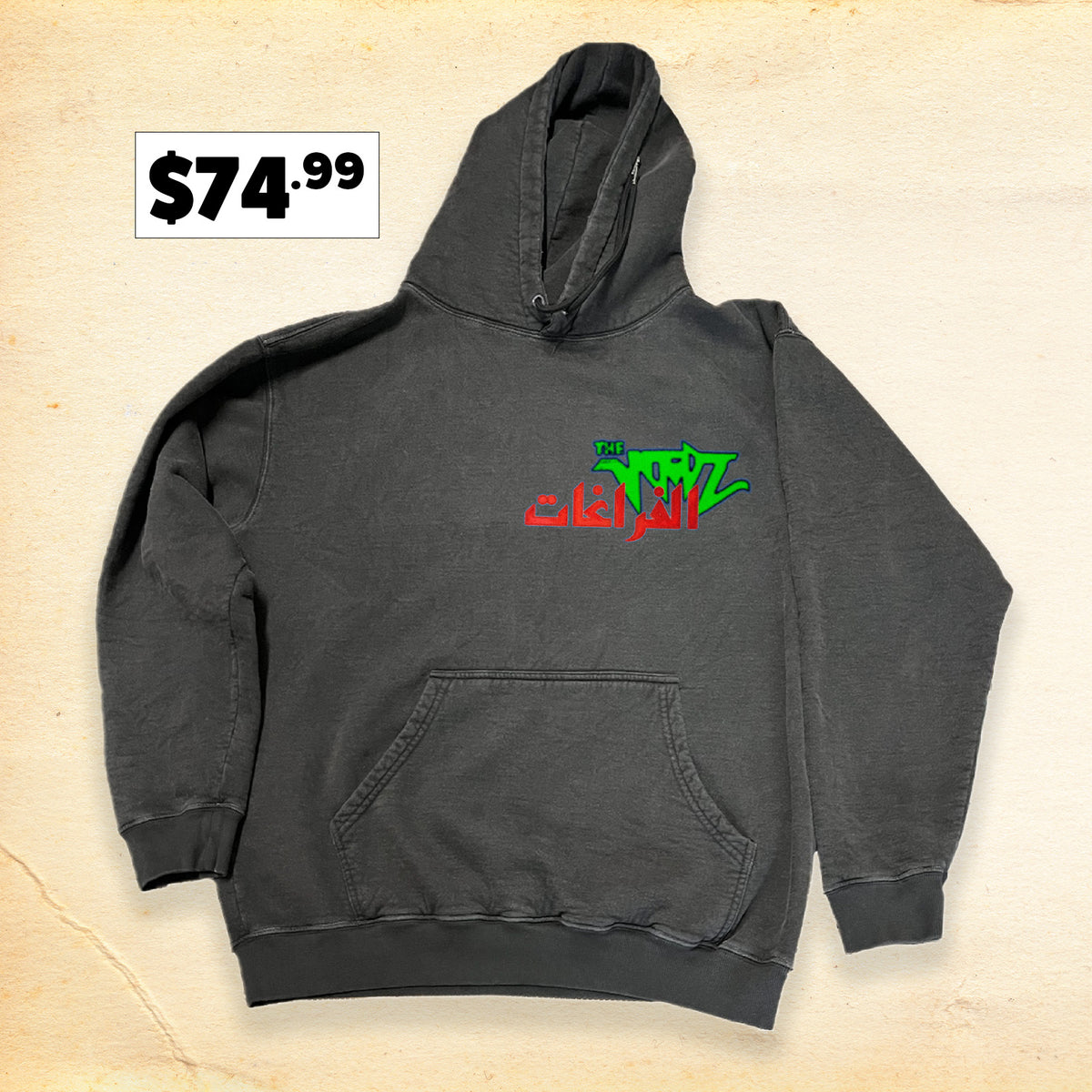 The Voidz Washed Blue Demon Hoodie – Cult Records Store