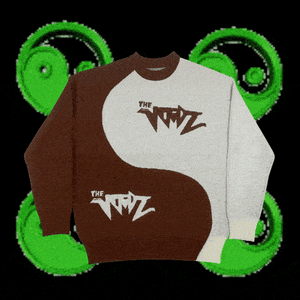 The Voidz Yin-Yang Knit Sweater
