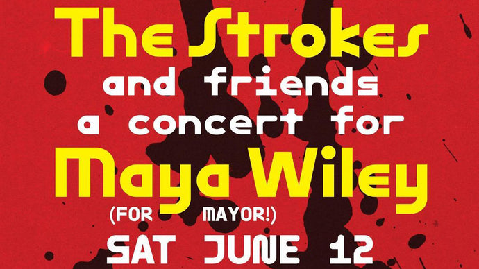 The Strokes x Maya Wiley at Irving Plaza This Saturday