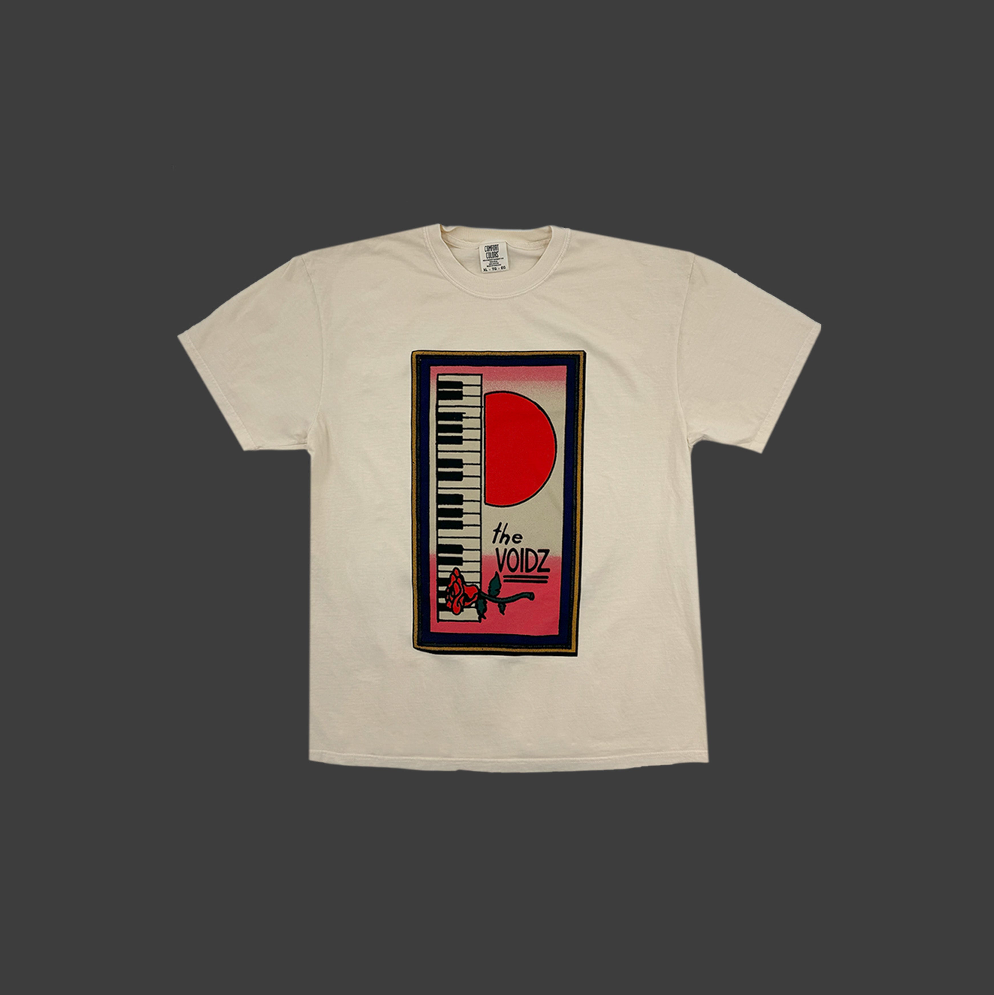 邦楽 VOIDHYMN The Voidz Piano Rose Shirt – Cult Records Store
