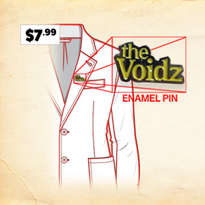 The Voidz Black and Yellow Pepsi Pin
